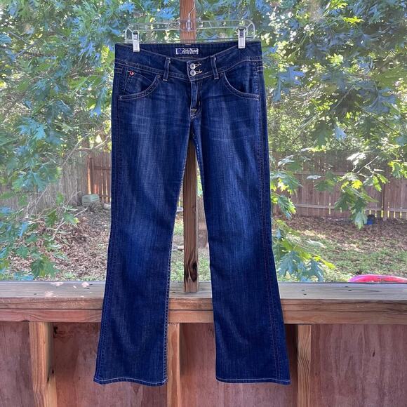 Hudson Women's Low Rise Boot Cut Jeans Size 28 - Picture 1 of 13